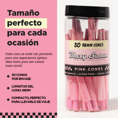 Envase de Conos Pre-Rolados Rosas