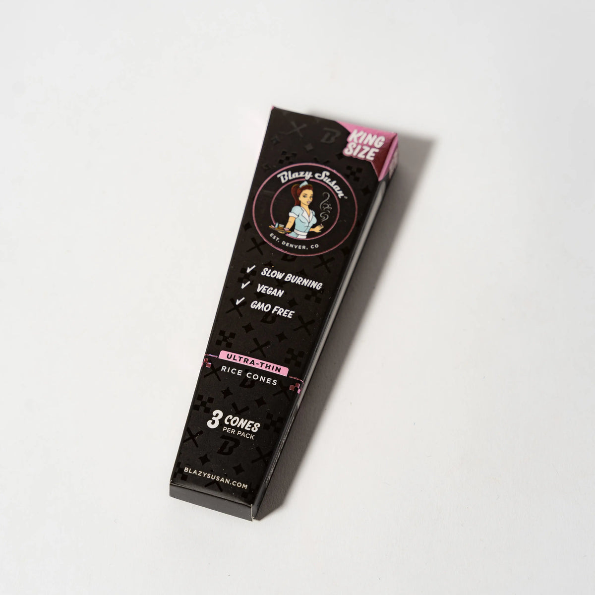 Caja con 3 Conos Papel Arroz King Size Blazy Susan