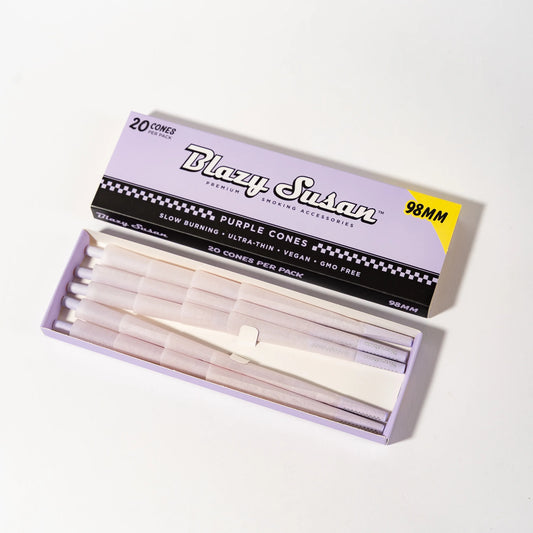 Caja con 20 Conos Morados 98mm Blazy Susan