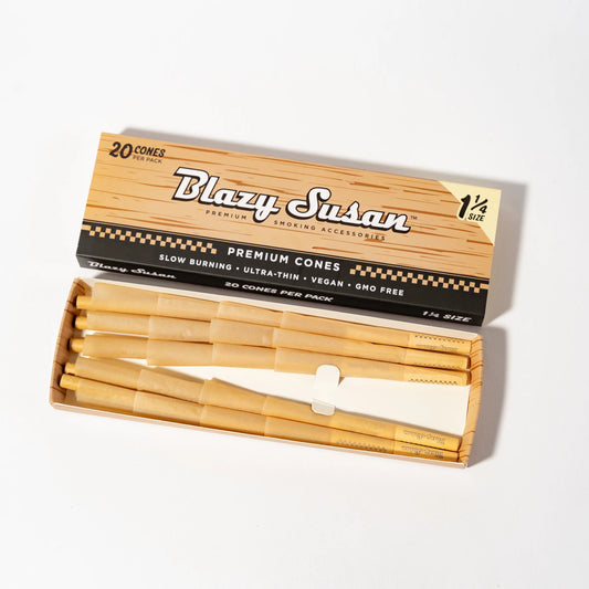 Caja con 20 Conos Sin Blanquear de 1 1/4 Blazy Susan