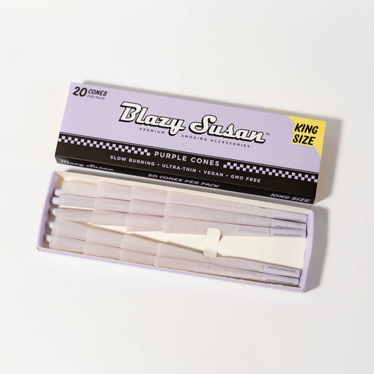 Caja con 20 Conos Morados King Size Blazy Susan