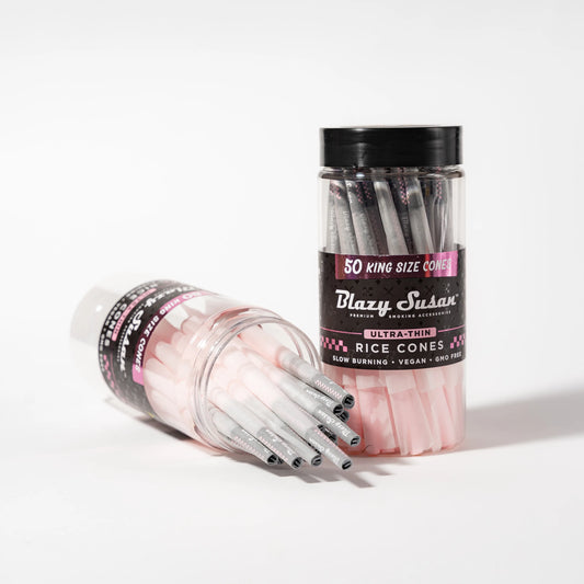 Envase de 50 Conos Papel Arroz King Size Blazy Susan