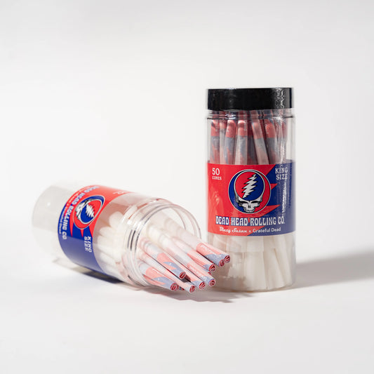 Envase de 50 Conos Dead Head Rolling Co de King Size Blazy Susan