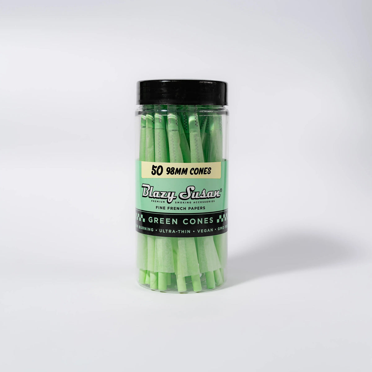 Envase de Conos Pre-Rolados Verdes