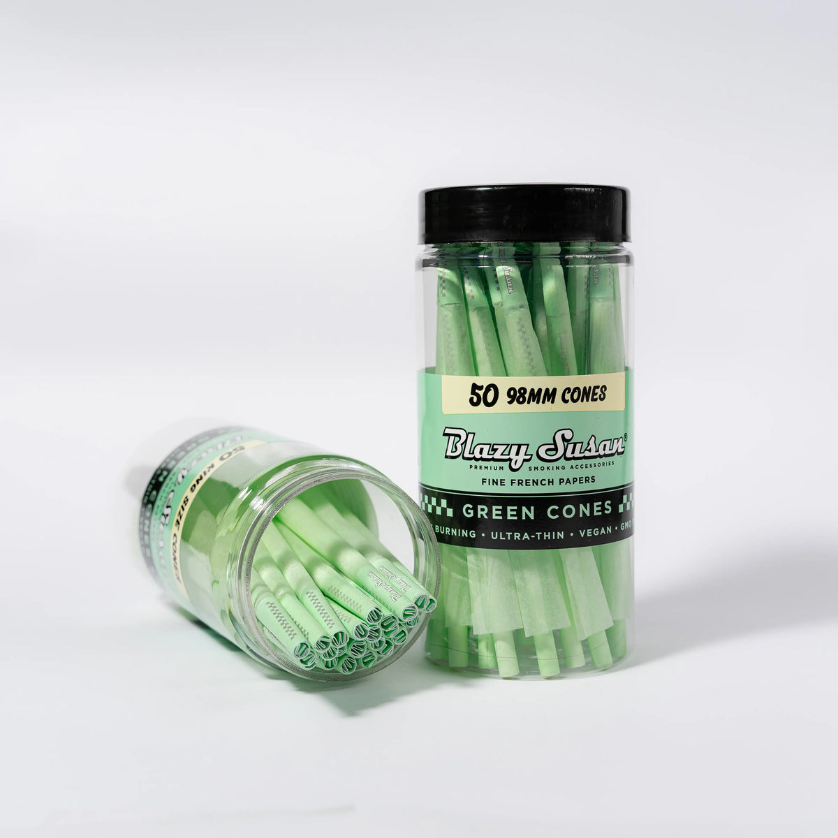 Envase de 50 Conos Verdes de 98mm Blazy Susan