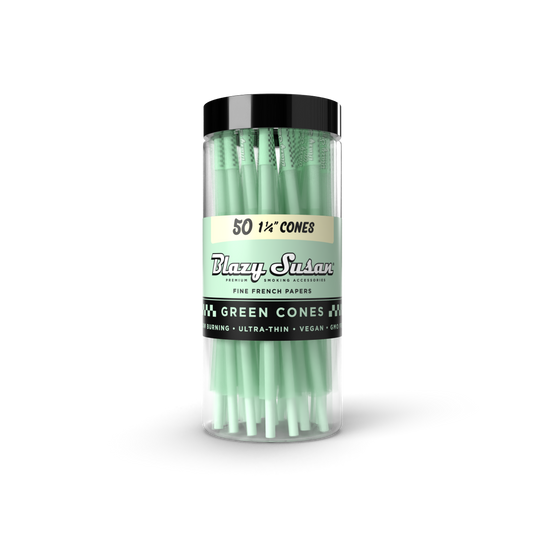 Envase de 50 Conos Verdes de 1 1/4 Blazy Susan