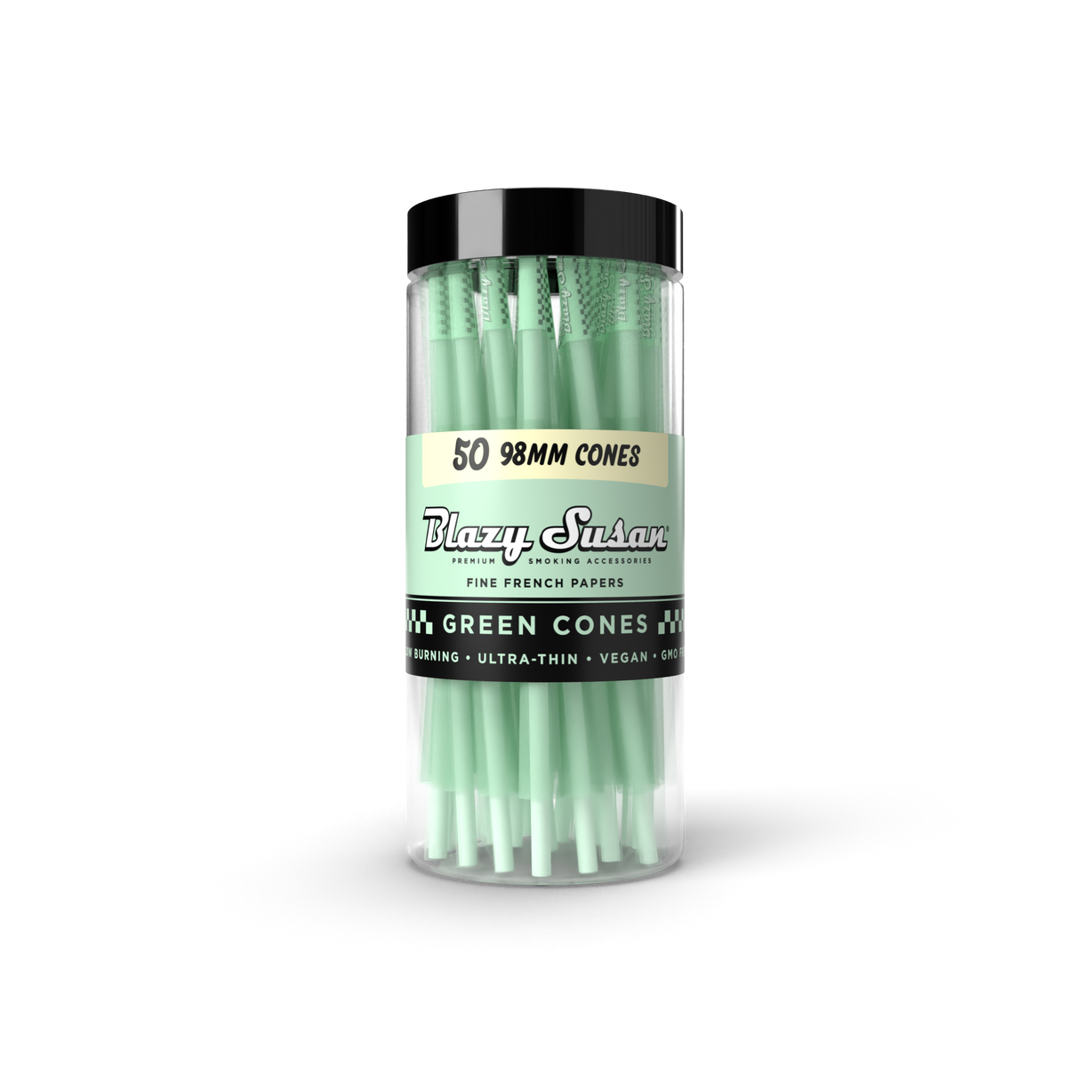 Envase de 50 Conos Verdes de 98mm Blazy Susan