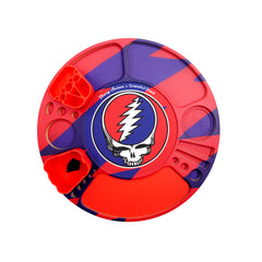 Charola Giratoria Dead Head Azul y Rojo Blazy Susan