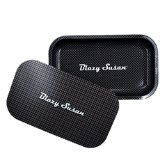 Charola con Tapa Negro Carbono Mediana Blazy Susan