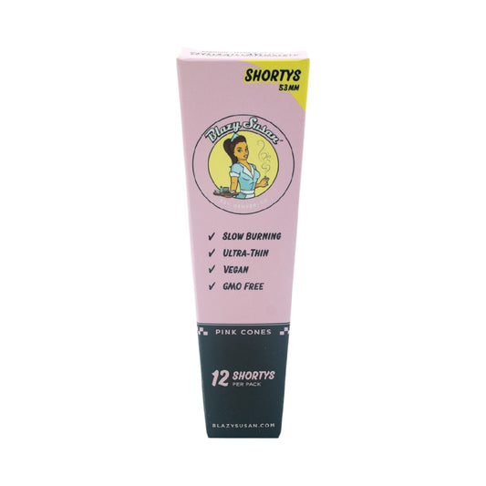Caja con 12 Conos Rosas Shortys Blazy Susan