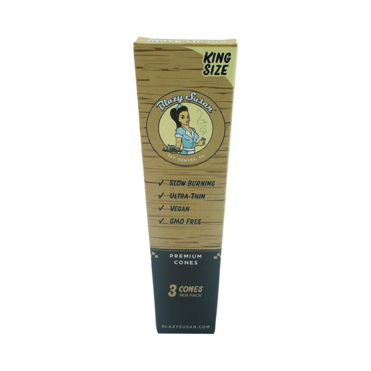 Caja con 3 Conos Sin Blanquear King Size Blazy Susan