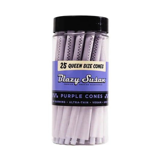 Envase de 25 Conos Morados Queen Size Blazy Susan