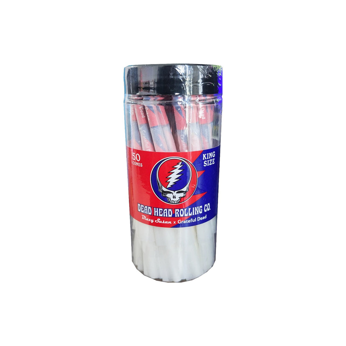Envase de 50 Conos Dead Head Rolling Co de King Size Blazy Susan
