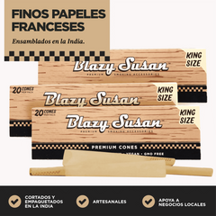 Conos Pre-Rolados Sin Blanquear Blazy Susan | 20pz