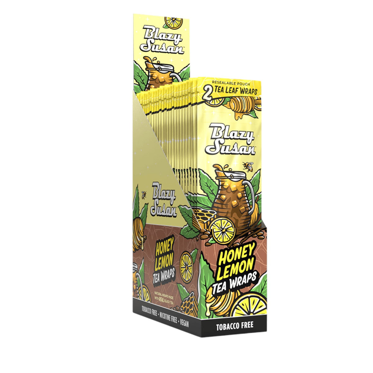 Paquete de 2 Honey Lemon Wraps Blazy Susan | Full Box