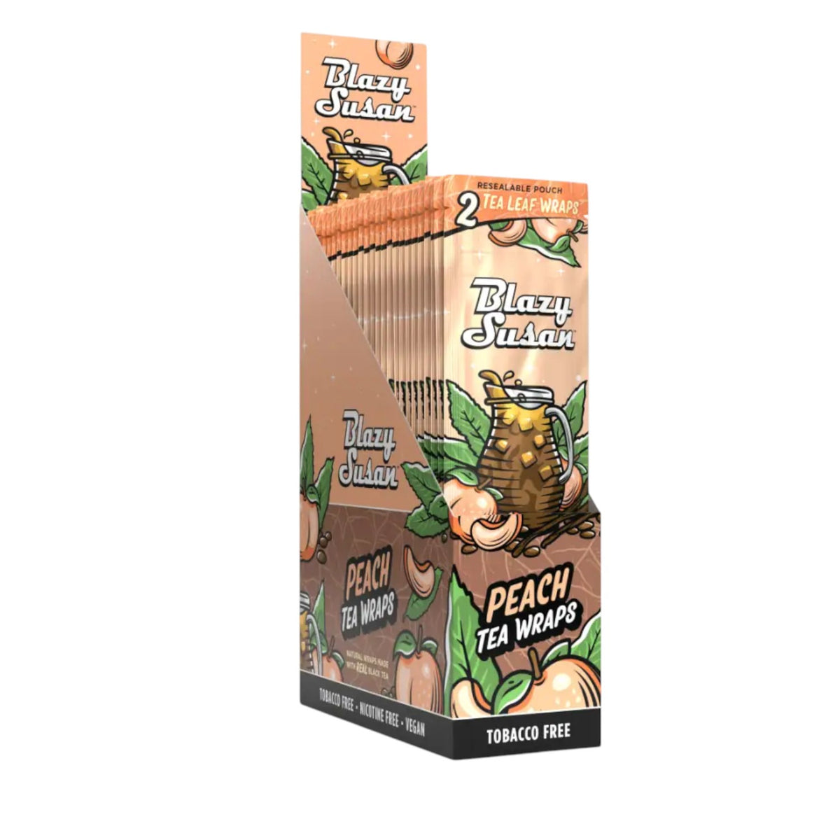 Paquete de 2 Peach Wraps Blazy Susan | Full Box