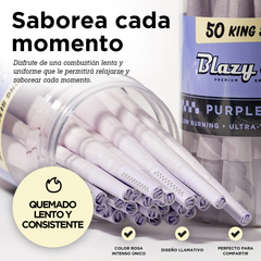 Envase de Conos Pre-Rolados Morados