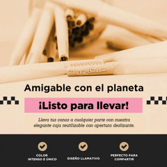 Envase de Conos Pre-Rolados Sin Blanquear