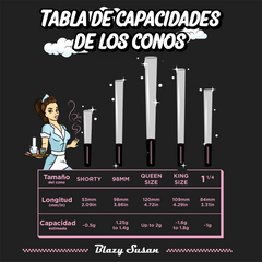 Conos Pre-Rolados Papel de Arroz Blazy Susan