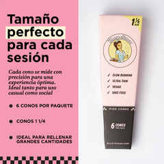 Conos Pre-Rolados Rosas