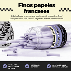 Envase de Conos Pre-Rolados Morados