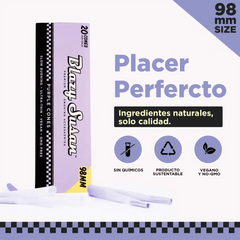 Conos Pre-Rolados Morados | 20pz