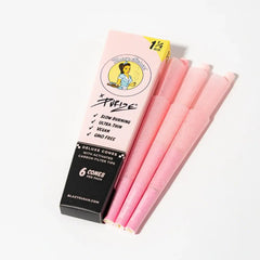 Conos Pre-Rolados Rosas c/ Filtro de Carbon Activado Purize